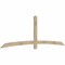 Ekena Millwork Bellingham Rough Sawn Timber Gable Bracket, Douglas Fir, 108"W x 36"H x 2"D x 4"F, 8/12 Pitch GBW108X36X0204BEL00RDF - alternate 2